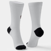Ok Boomer in schwarzer Graffiti Socken (Gewinkelt)