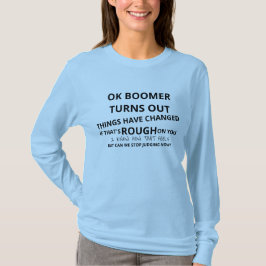OK Boomer Meme Gedicht Variation Long Sleeve T-Shirt
