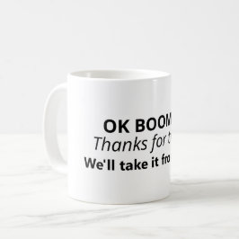 OK Boomer Meme Variation Kaffeetasse