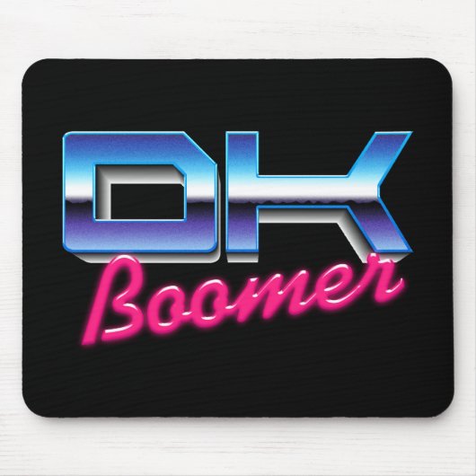 Ok Boomer Mousepad (Vorne)