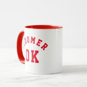 OK Boomer Tasse (Vorderseite Links)
