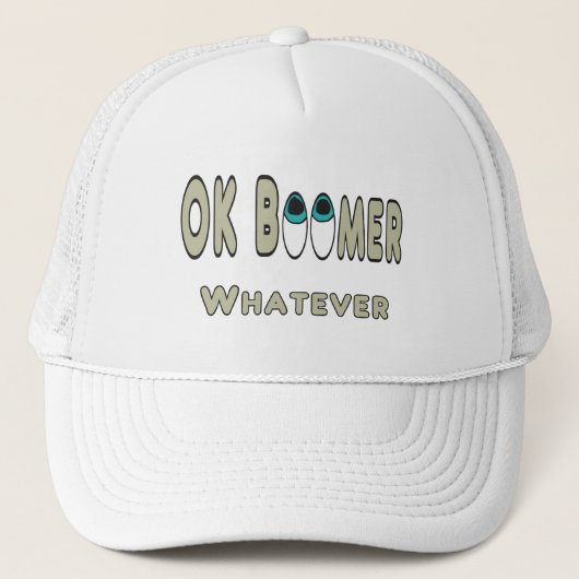 OK Boomer Truckerkappe (Vorderseite)