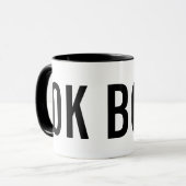 OK BOSS funny coffee mug gift for employee Tasse (Vorderseite Links)