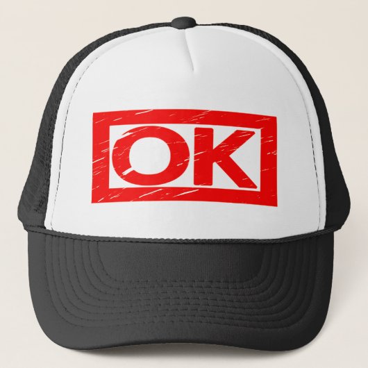 OK-Briefmarke Truckerkappe (Vorderseite)