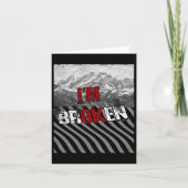 Ok Broken - ich bin gebrochen 1 Karte (Vorderseite)