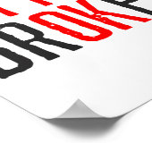 Ok Broken Mental Health Awareness Poster (Ecke)