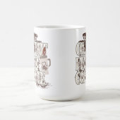 OK But First Coffee T-Shirt for Coffee Lovers  Kaffeetasse (Mittel)