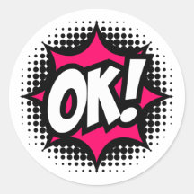 Ok! Comic Book Style