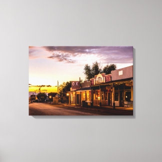 OK Corral, Grabstein, Arizona Leinwanddruck