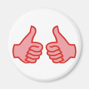 OK Daumen hoch thumbs up Magnet