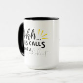 Ok dies erfordert ein Büro für Tabellenkalkulation Tasse (Vorderseite Links)