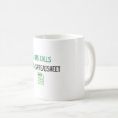 Ok dies erfordert eine Tabelle Kaffeetasse (VorderseiteRechts)