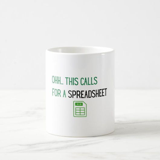 Ok dies erfordert eine Tabelle Kaffeetasse (Mittel)