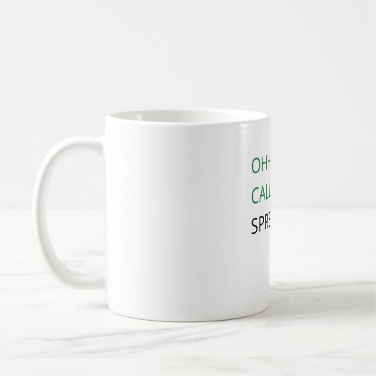 Ok dies erfordert eine Tabelle Kaffeetasse (Links)