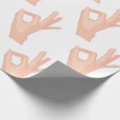 Ok Fingers Geschenkpapier (Ecke)
