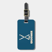 Ok Groomer Skis Gepäckanhänger (Vorderseite vertikal)