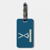 Ok Groomer Skis Gepäckanhänger (Rückseite vertikal)