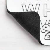 "Ok. Gut. Was auch immer." - Snoopy Mousepad (Ecke)