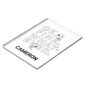 "Ok. Gut. Was auch immer." - Snoopy Notizblock (Linke Seite)