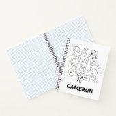 "Ok. Gut. Was auch immer." - Snoopy Notizblock (Innenseite)