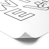 "Ok. Gut. Was auch immer." - Snoopy Poster (Ecke)