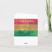 Ok! Happy Earthstrong Geburtstagkarte Dankeskarte (Rückseite)