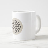 Ok! Hass mich | Silent ASMR Art Jumbo-Tasse (Vorderseite Rechts)