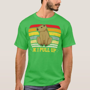 OK I holt Capybara Funny Rodent Capibara hoch T-Shirt