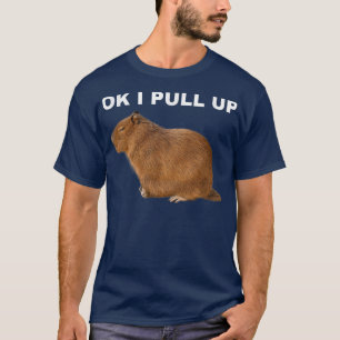 Ok I pull up Capybara Funny Meme Süße Tier T-Shi T-Shirt