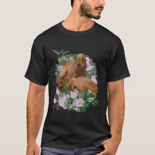 OK I PULL UP  Capybara Realistic Photo Hummingbird T-Shirt
