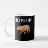 Ok I Pull Up Capybara Shirt Funny Capybara Meme Ok Kaffeetasse (Links)