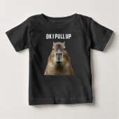Ok I Pull Up Capybara T-Shirt (Vorderseite)