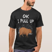 OK I zieht Capybara hoch 1 T-Shirt (Vorderseite)