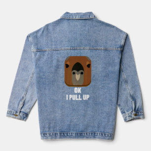 OK I zieht Capybara hoch Jeansjacke