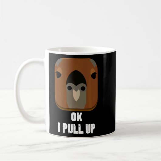 OK I zieht Capybara hoch Kaffeetasse (Links)