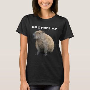 OK I zieht Capybara hoch T-Shirt
