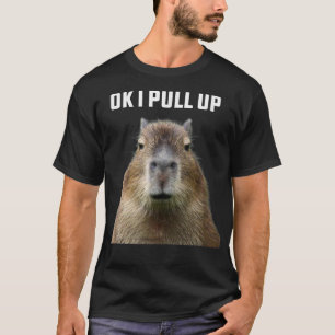 OK I zieht Capybara hoch T-Shirt