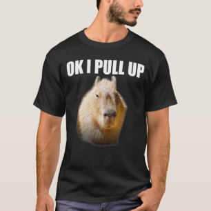 OK I zieht Capybara hoch T-Shirt