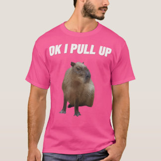 OK I zieht Capybara hoch T-Shirt