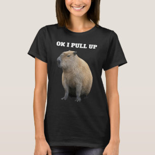 OK I zieht Capybara hoch T-Shirt