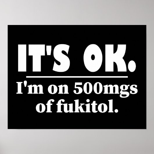 Ok, ich bin auf 500 Meilen Fukitol Poster (Vorne)
