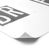 Ok, ich bin gebrochen Unsichtbare Krankheit, ich b Poster (Ecke)