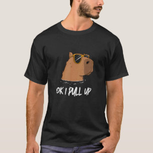 OK Ich hole Capybara Coole Sonnenbrille hoch Tier T-Shirt