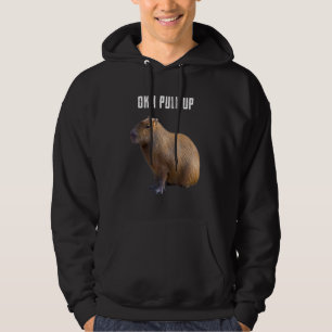Ok ich ziehe Capybara hoch Hoodie