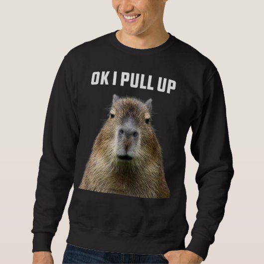 Ok, ich ziehe Capybara T - Shirt hoch (Vorderseite)