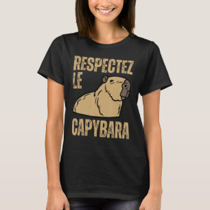 Ok ich ziehe ein Capybara-Kostüm an Capibara Respe T-Shirt