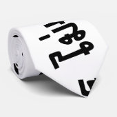 OK ♦ Mai Pen Rai in thailändischer Sprache ♦ Krawatte (Gerollt)