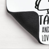 Ok, manchmal wird Tacos psychische Gesundheit Mousepad (Ecke)