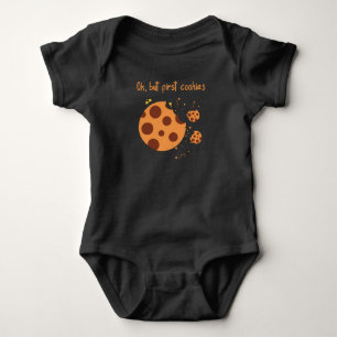 Ok, nur erste Kekse. Liebhaber von Biscuit. Süßz Baby Strampler