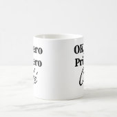 Ok Pero Primero Café Funny Kaffee Lover Spanisch Kaffeetasse (Mittel)